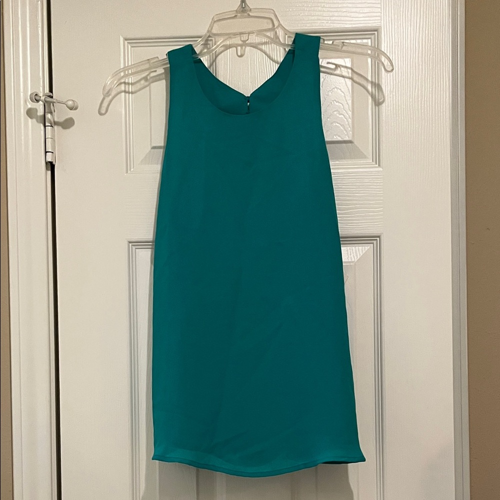 Sleeveless Teal Women's Top